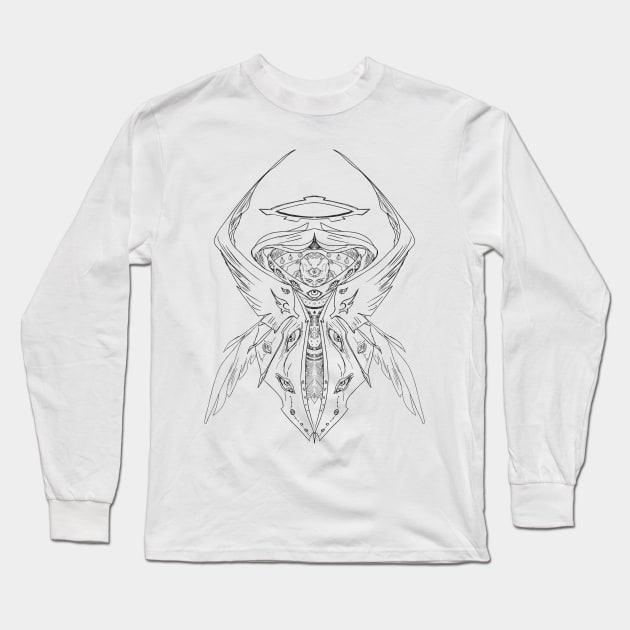 Seraphim Angel Long Sleeve T-Shirt by DoubleZero_24